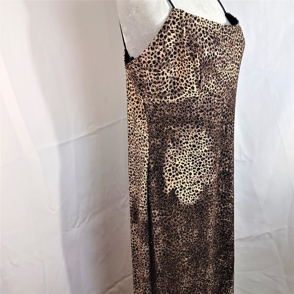 Onyx Nite Full Length Party/Cocktail/Evening Dress Size 16 NWT - Picture 3 of 8